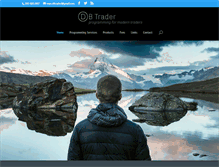 Tablet Screenshot of dbtrader.com